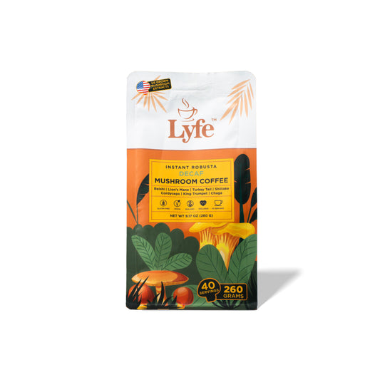 Single Serve Sample Lyfe Mushroom Coffee - Caffeine Free