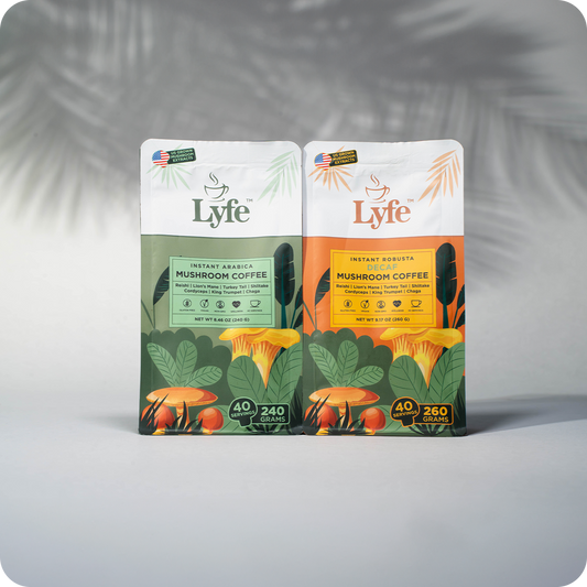 Lyfe Mushroom Coffee Duo Pack